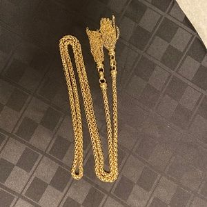 Necklace and or belt gold
